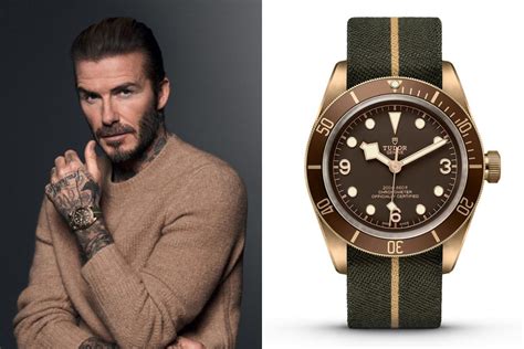 david beckham tudor bronze|beckham black bay watch.